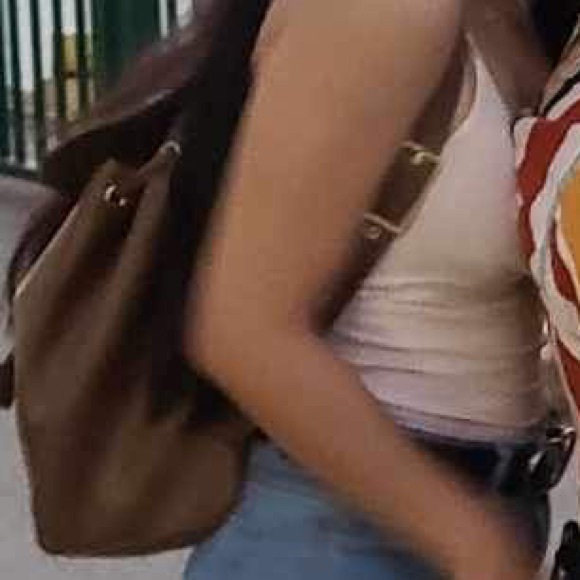 Brown Matt & Nat vegan leather backpack - Picture 11 of 12